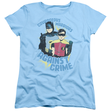 Batman - Classic TV Series Courageous Warriors - Women's T-Shirt Women's T-Shirt Batman   
