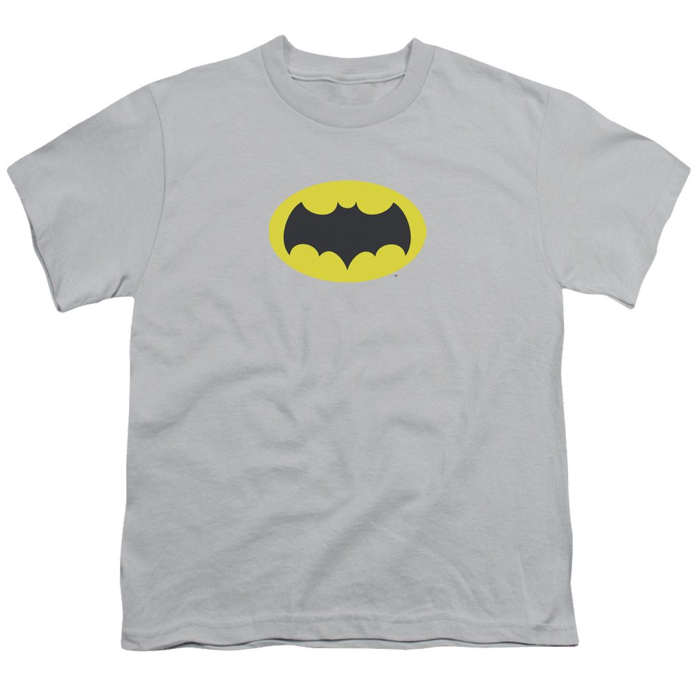 Batman Classic TV Series Chest Logo - Youth T-Shirt Youth T-Shirt (Ages 8-12) Batman   