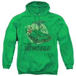 Batman Classic Tv Series To The Batmobile - Pullover Hoodie Pullover Hoodie Batman   