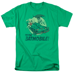 Batman - Classic TV Series To The Batmobile - Men's Regular Fit T-Shirt Men's Regular Fit T-Shirt Batman   