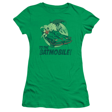 Batman - Classic TV Series To The Batmobile - Juniors T-Shirt Juniors T-Shirt Batman   