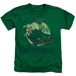 Batman Classic TV Series To The Batmobile - Kid's T-Shirt Kid's T-Shirt (Ages 4-7) Batman   
