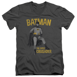 Batman - Classic TV Series Caped Crusader - Men's V-Neck T-Shirt Men's V-Neck T-Shirt Batman   