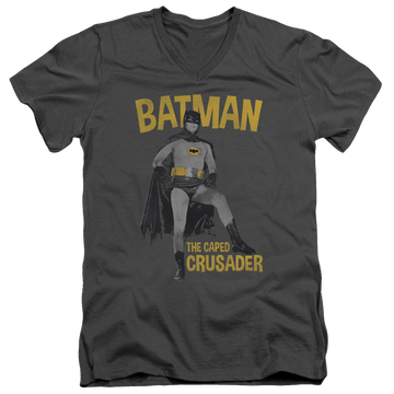 Batman - Classic TV Series Caped Crusader - Men's V-Neck T-Shirt Men's V-Neck T-Shirt Batman   