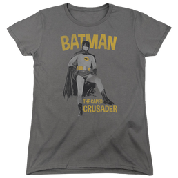Batman - Classic TV Series Caped Crusader - Women's T-Shirt Women's T-Shirt Batman   