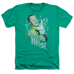 Batman - Classic TV Series Riddle Me This - Men's Heather T-Shirt Men's Heather T-Shirt Batman   