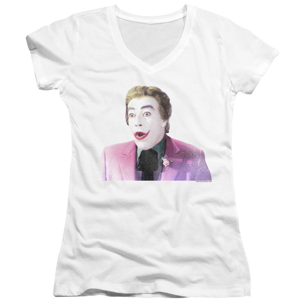 Batman - Classic TV Series Thrilled - Juniors V-Neck T-Shirt Juniors V-Neck T-Shirt Batman   