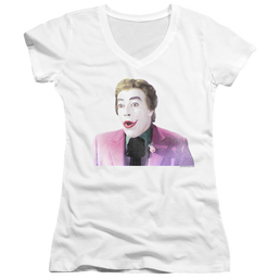 Batman - Classic TV Series Thrilled - Juniors V-Neck T-Shirt Juniors V-Neck T-Shirt Batman   