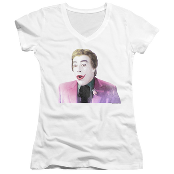 Batman - Classic TV Series Thrilled - Juniors V-Neck T-Shirt Juniors V-Neck T-Shirt Batman   