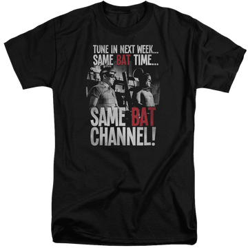 Batman - Classic TV Series Bat Channel - Men's Tall Fit T-Shirt Men's Tall Fit T-Shirt Batman   