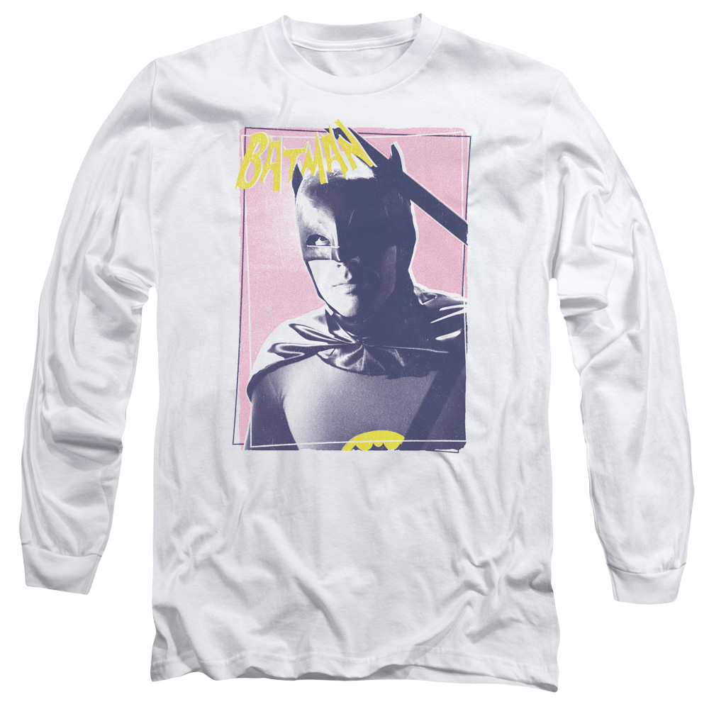Batman - Classic TV Series Wayne 80s - Men's Long Sleeve T-Shirt Men's Long Sleeve T-Shirt Batman   