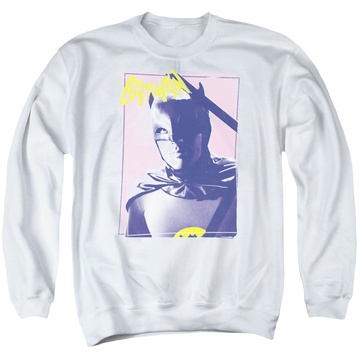 Batman - Classic TV Series Wayne 80s - Men's Crewneck Sweatshirt Men's Crewneck Sweatshirt Batman   