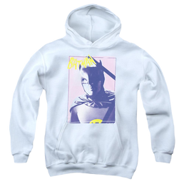 Batman Classic Tv Series Wayne 80S - Youth Hoodie Youth Hoodie (Ages 8-12) Batman   