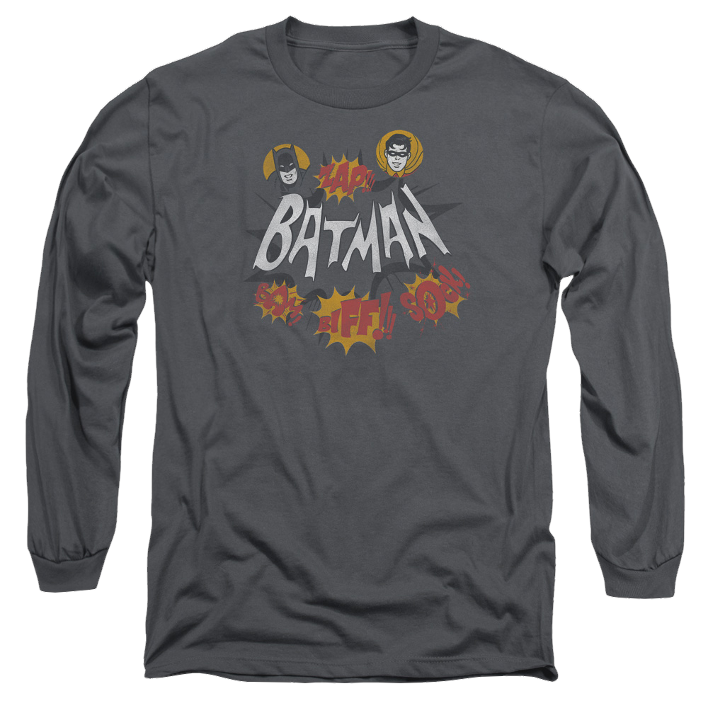 Batman - Classic TV Series Sound Effects - Men's Long Sleeve T-Shirt Men's Long Sleeve T-Shirt Batman   