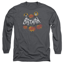 Batman - Classic TV Series Sound Effects - Men's Long Sleeve T-Shirt Men's Long Sleeve T-Shirt Batman   