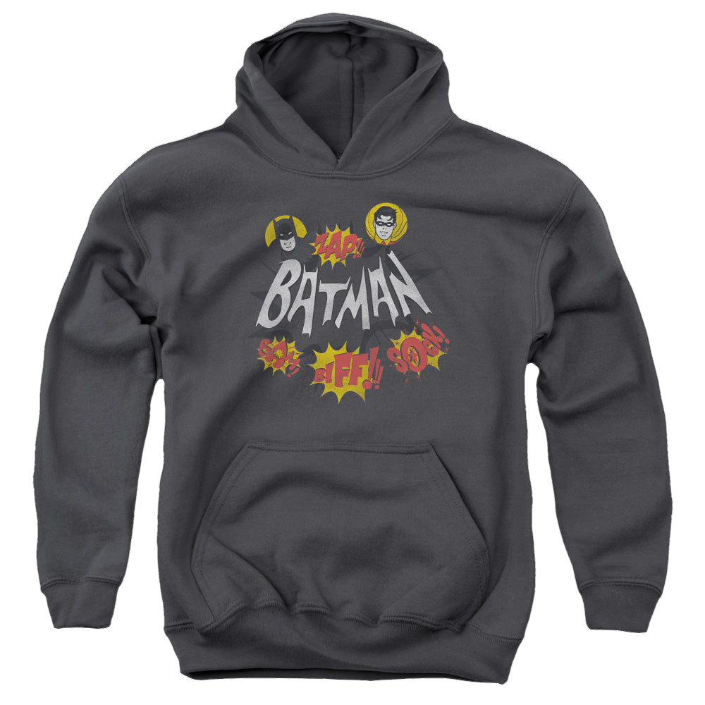 Batman Classic TV Series Sound Effects - Youth Hoodie Youth Hoodie (Ages 8-12) Batman   