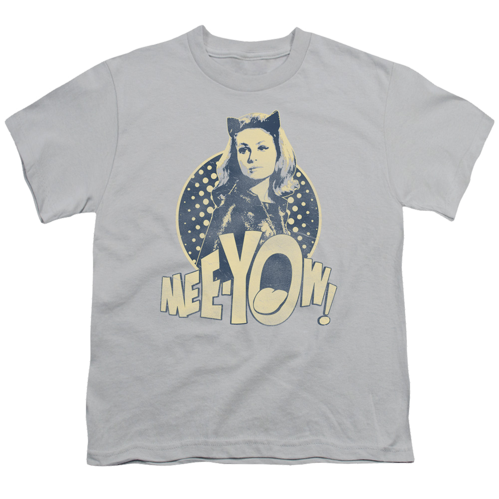Batman Classic TV Series Meeyow! - Youth T-Shirt Youth T-Shirt (Ages 8-12) Batman   