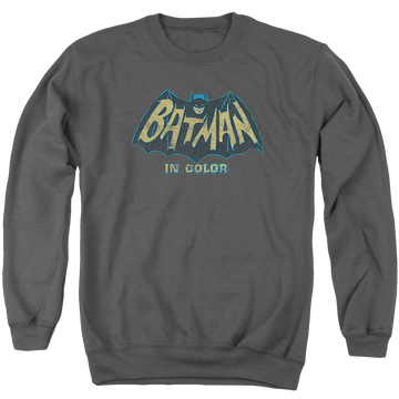 Batman - Classic TV Series In Color - Men's Crewneck Sweatshirt Men's Crewneck Sweatshirt Batman   