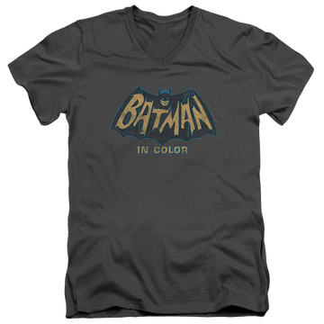 Batman - Classic TV Series In Color - Men's V-Neck T-Shirt Men's V-Neck T-Shirt Batman   