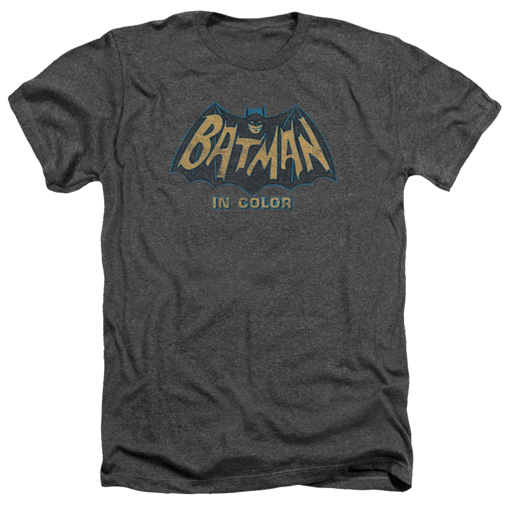 Batman - Classic TV Series In Color - Men's Heather T-Shirt Men's Heather T-Shirt Batman   