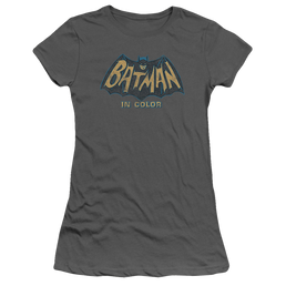 Batman - Classic TV Series In Color - Juniors T-Shirt Juniors T-Shirt Batman   