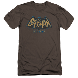 Batman - Classic TV Series In Color - Men's Premium Slim Fit T-Shirt Men's Premium Slim Fit T-Shirt Batman   