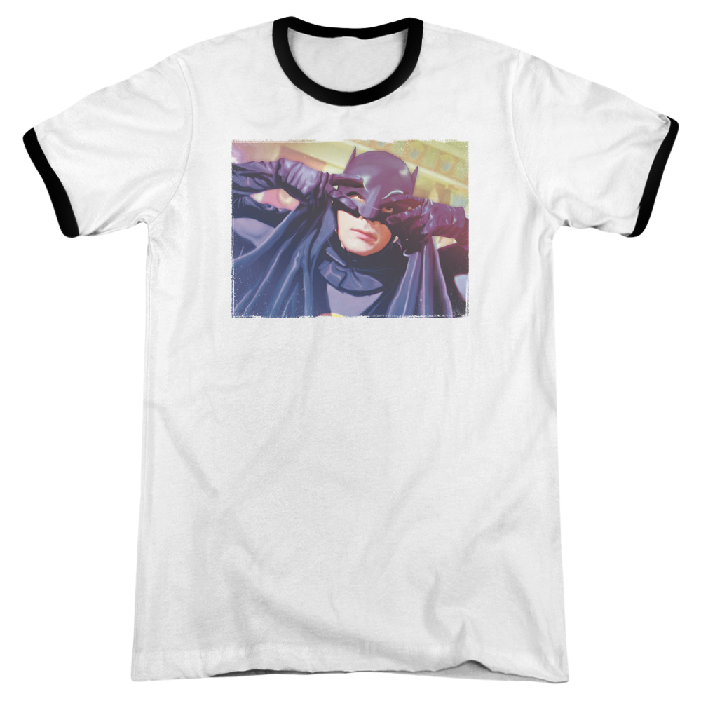 Batman - Classic TV Series Smooth Groove - Men's Ringer T-Shirt Men's Ringer T-Shirt Batman   