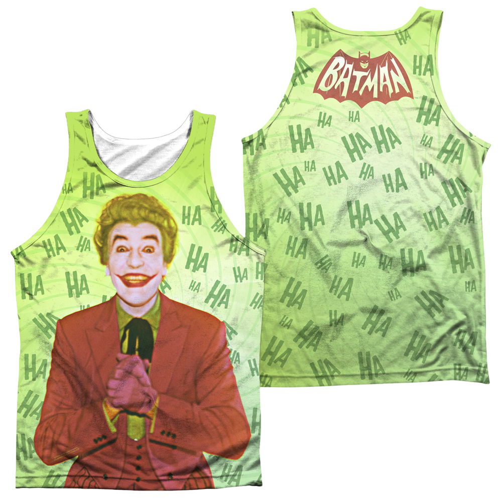 Batman - Classic TV Series Jokes On You Men's All Over Print Tank Men's All Over Print Tank Batman   