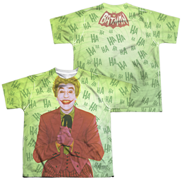 Batman Classic TV Series Jokes On You - Youth All-Over Print T-Shirt Youth All-Over Print T-Shirt (Ages 8-12) Batman   
