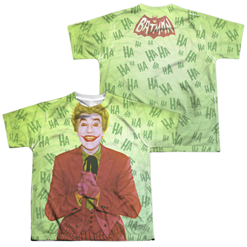 Batman Classic TV Series Jokes On You youth all-over print t-shirt for ages 8 to 12