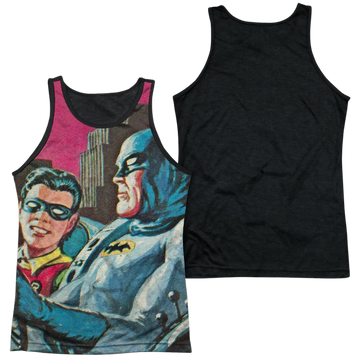 Batman - Classic TV Series Bat Signal Men's Black Back Tank Men's Black Back Tank Batman   