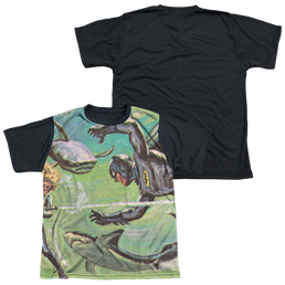 Batman Classic TV Series Underwater - Youth Black Back T-Shirt Youth Black Back T-Shirt (Ages 8-12) Batman   