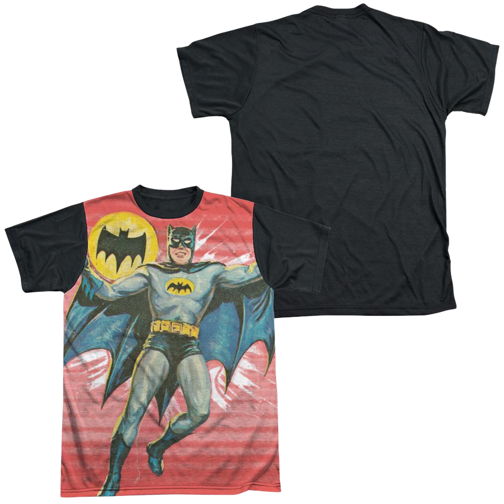 Batman - Classic TV Series Wrong Question - Men's Black Back T-Shirt Men's Black Back T-Shirt Batman   