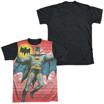 Batman - Classic TV Series Wrong Question - Men's Black Back T-Shirt Men's Black Back T-Shirt Batman   
