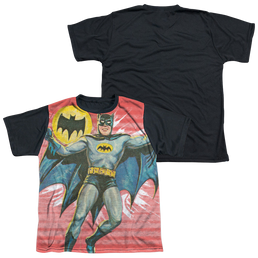 Batman Classic TV Series Wrong Question - Youth Black Back T-Shirt Youth Black Back T-Shirt (Ages 8-12) Batman   