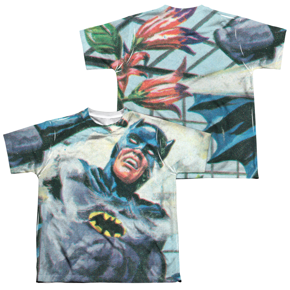 Batman Classic TV Series Foliage - Youth All-Over Print T-Shirt Youth All-Over Print T-Shirt (Ages 8-12) Batman   