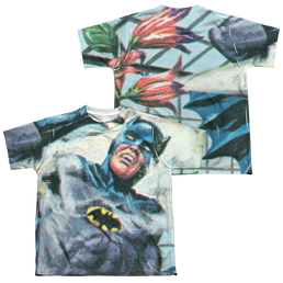 Batman Classic TV Series Foliage - Youth All-Over Print T-Shirt Youth All-Over Print T-Shirt (Ages 8-12) Batman   
