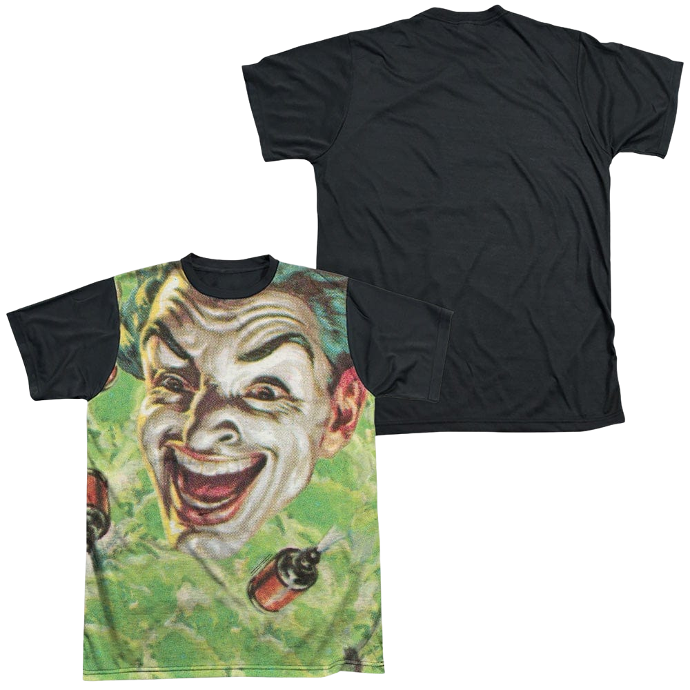 Batman Classic TV Series Laugh Gas - Men's Black Back T-Shirt Men's Black Back T-Shirt Batman   