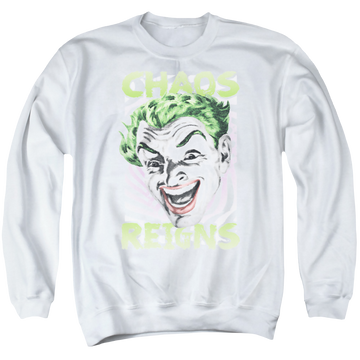 Batman - Classic TV Series Chaos Reigns - Men's Crewneck Sweatshirt Men's Crewneck Sweatshirt Batman   