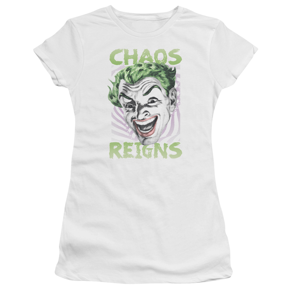 Batman - Classic TV Series Chaos Reigns - Juniors T-Shirt Juniors T-Shirt Batman   