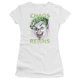 Batman - Classic TV Series Chaos Reigns - Juniors T-Shirt Juniors T-Shirt Batman   