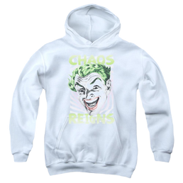 Batman Classic Tv Series Chaos Reigns - Youth Hoodie Youth Hoodie (Ages 8-12) Batman   