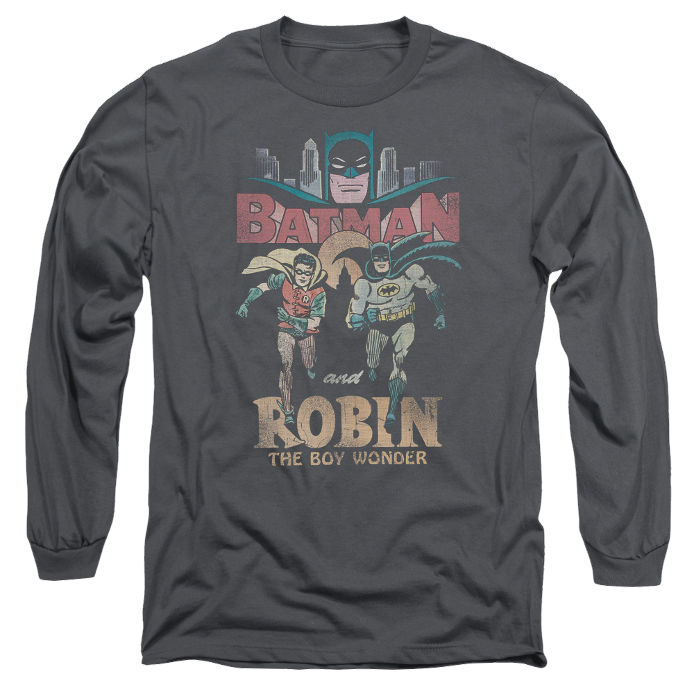 Batman - Classic TV Series Classic Duo - Men's Long Sleeve T-Shirt Men's Long Sleeve T-Shirt Batman   