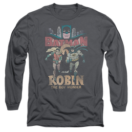 Batman - Classic TV Series Classic Duo - Men's Long Sleeve T-Shirt Men's Long Sleeve T-Shirt Batman   