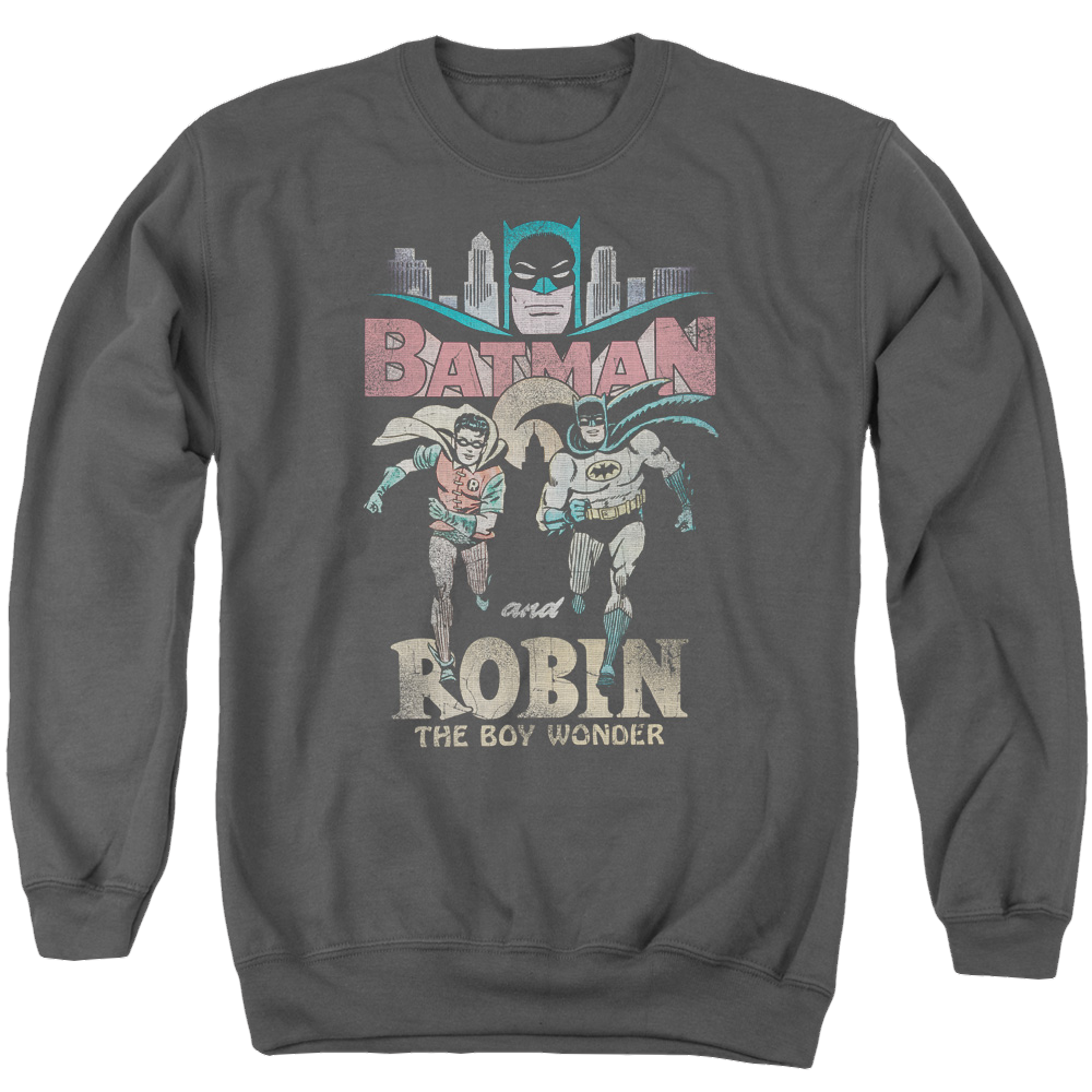 Batman - Classic TV Series Classic Duo - Men's Crewneck Sweatshirt Men's Crewneck Sweatshirt Batman   