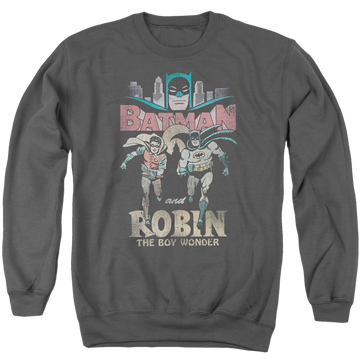 Batman - Classic TV Series Classic Duo - Men's Crewneck Sweatshirt Men's Crewneck Sweatshirt Batman   
