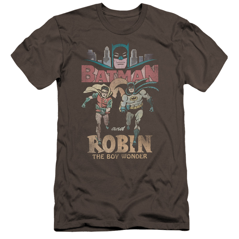 Batman - Classic TV Series Classic Duo - Men's Premium Slim Fit T-Shirt Men's Premium Slim Fit T-Shirt Batman   