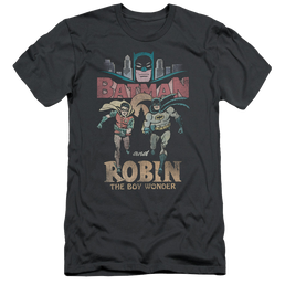 Batman - Classic TV Series Classic Duo - Men's Slim Fit T-Shirt Men's Slim Fit T-Shirt Batman   
