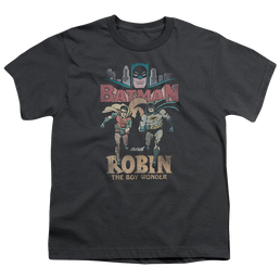 Batman Classic TV Series Classic Duo - Youth T-Shirt Youth T-Shirt (Ages 8-12) Batman   