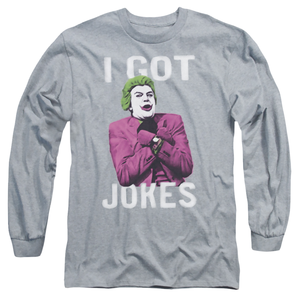 Batman - Classic TV Series Got Jokes - Men's Long Sleeve T-Shirt Men's Long Sleeve T-Shirt Batman   